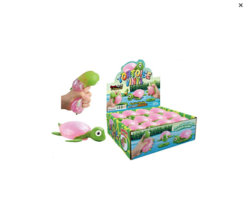 Squishy Gel Sequin Turtle, 1 st