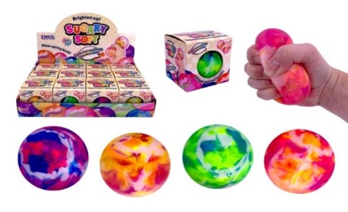 Squeeze Sugar Rainbow Ball,  1 st