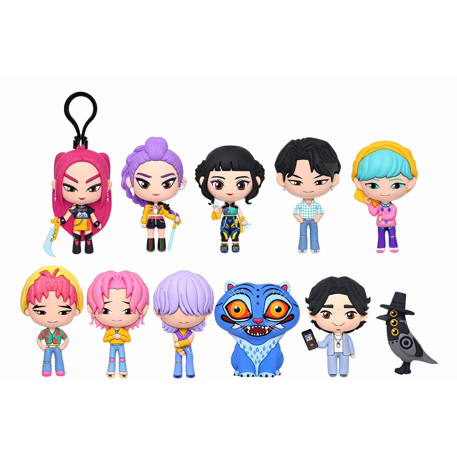 Kpop Demon Hunters Foam Bag Clip-on - 2