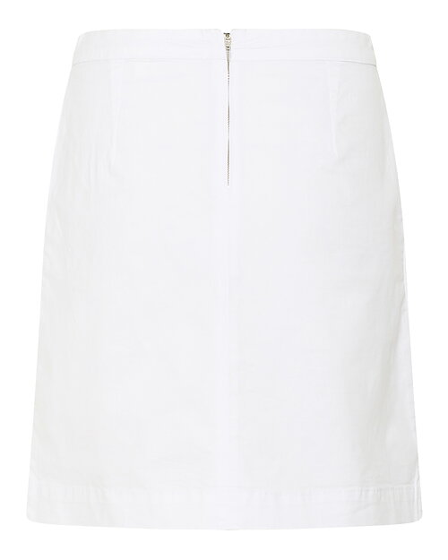 Kjol Evensas kort vit - 5