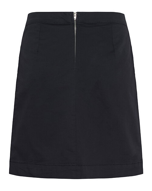 Kjol Evensas kort marinblå - 5