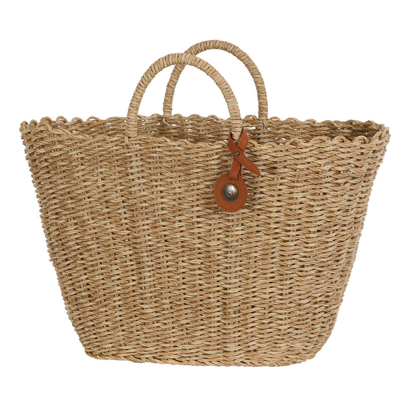 HANDED BY Shopper Sofia natur stor