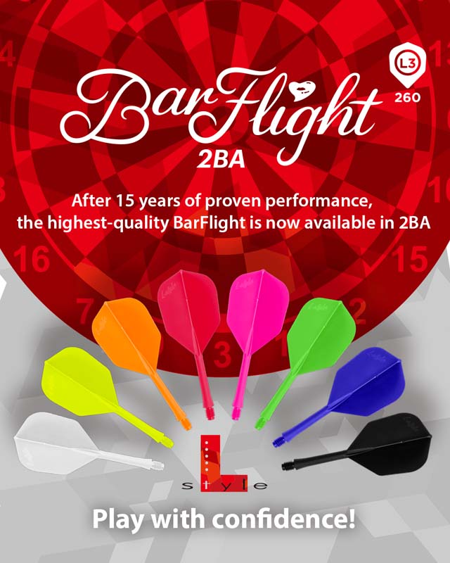 L-Style BarFligths L3 Neon Gula Shape NO6 Mellan 26mm - 2