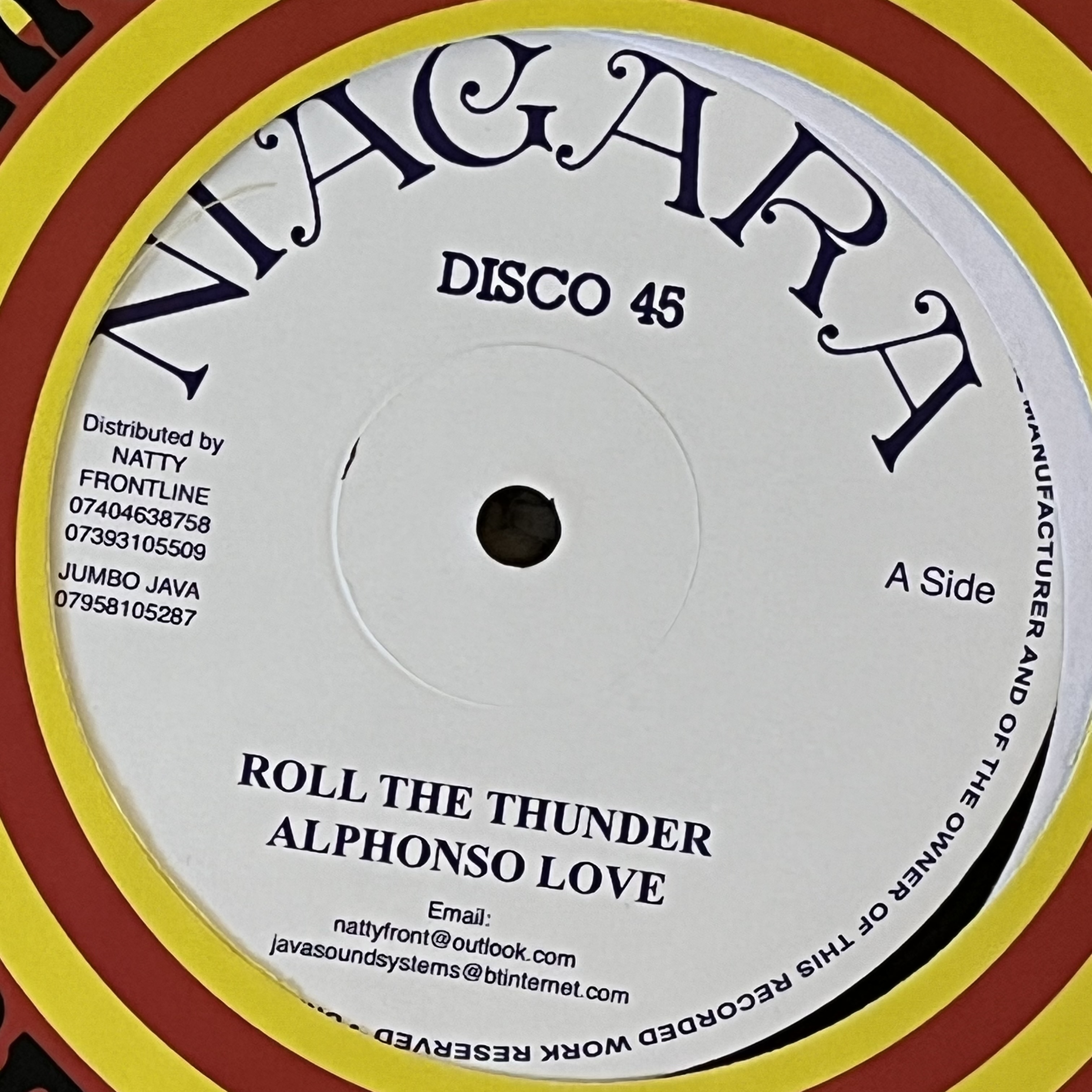 Alphonso Love/D-Roy Band – Roll The Thunder/Hyde Park Dub