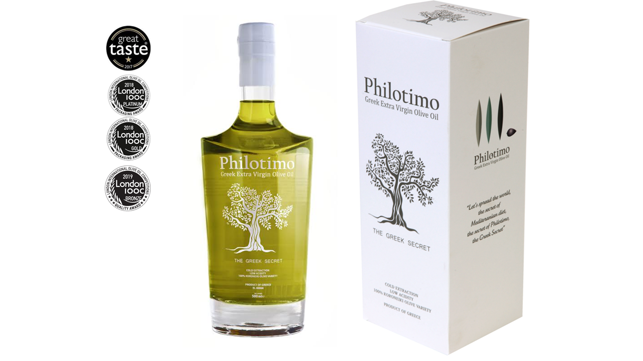 Philotimo, extra virgin olive oil 500ml
