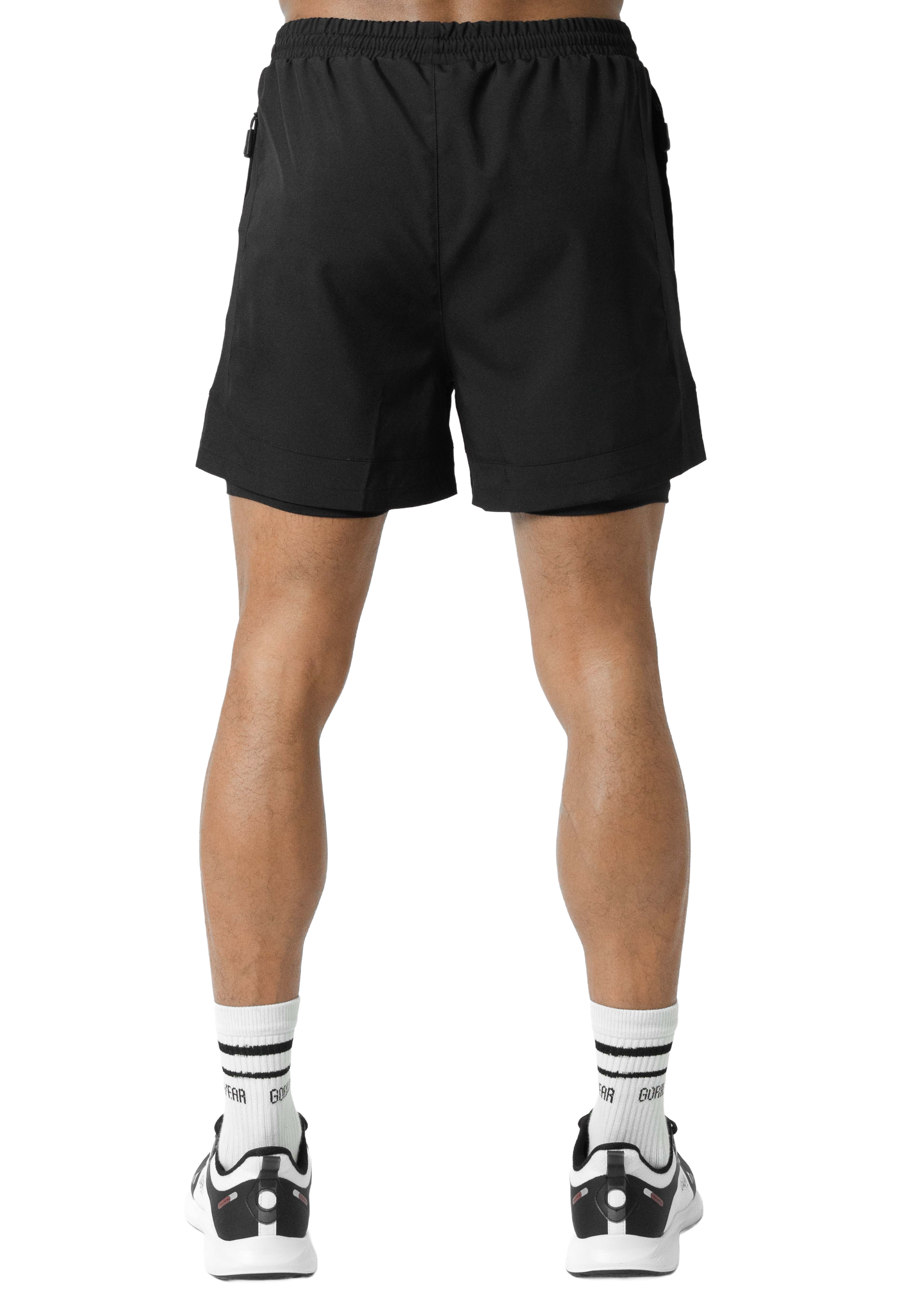 Lowell 2-In-1 Shorts, black - 9
