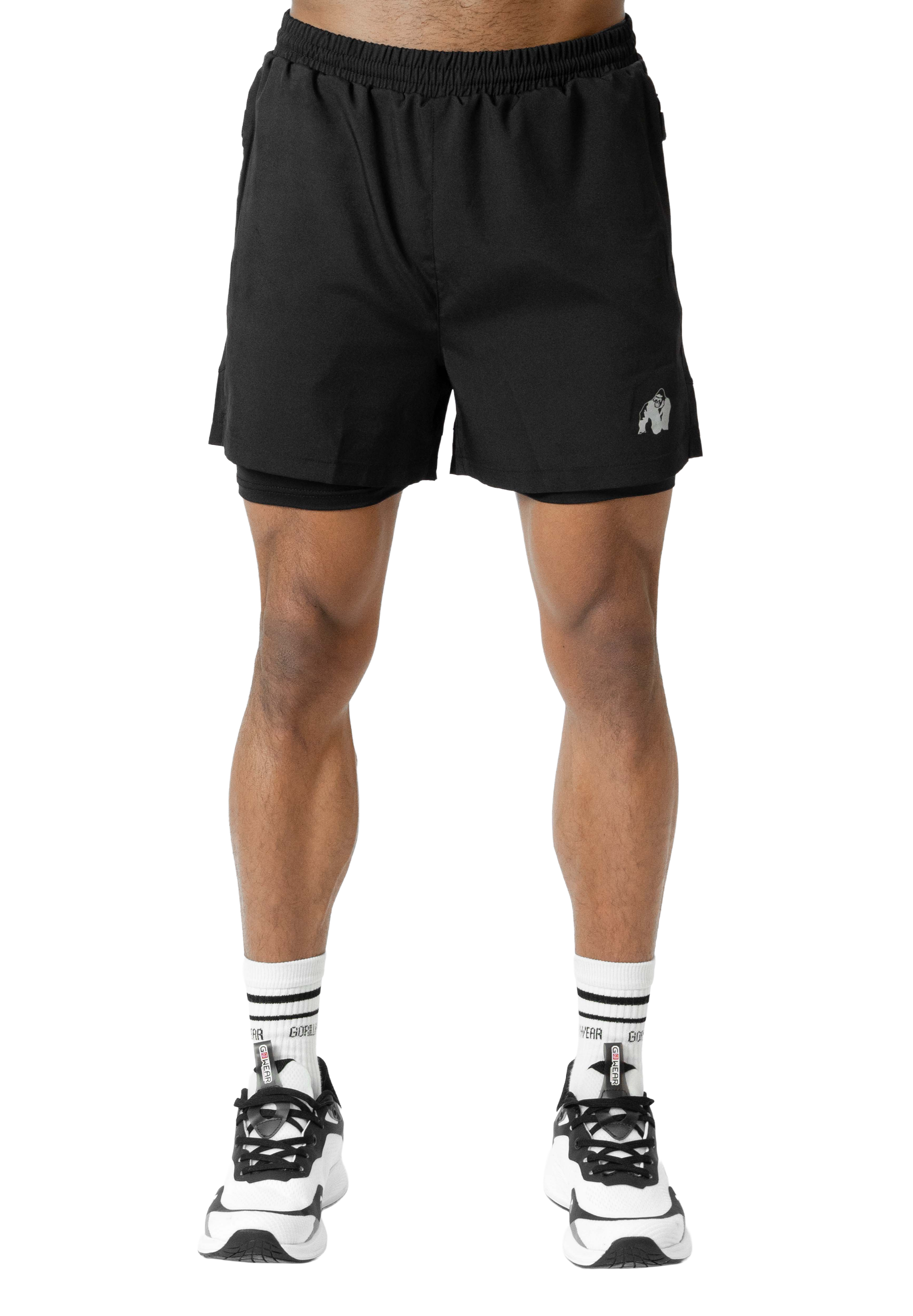 Lowell 2-In-1 Shorts, black - 7