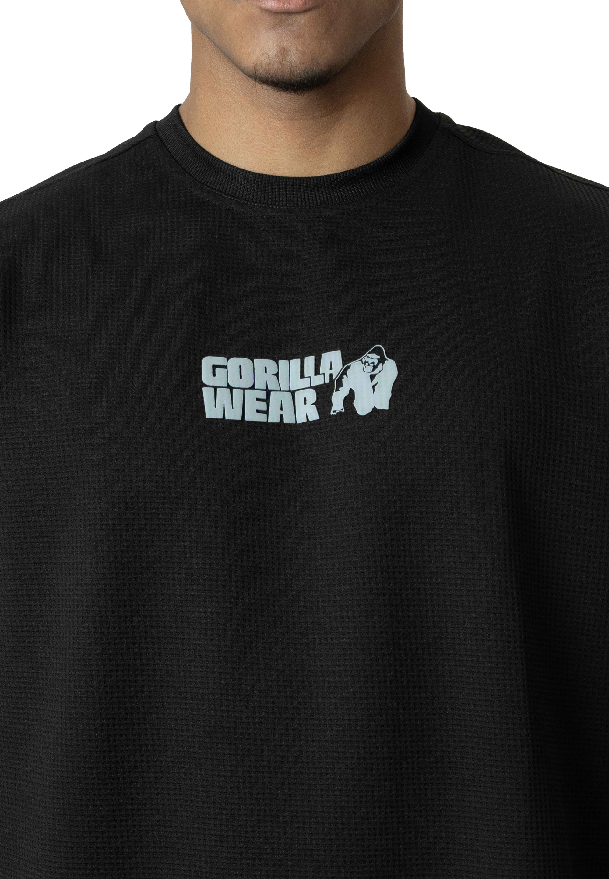 Idaho Oversized Waffle T-Shirt, black - 5