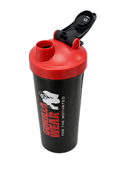 XXL Power Shaker 1000 ml, black/red