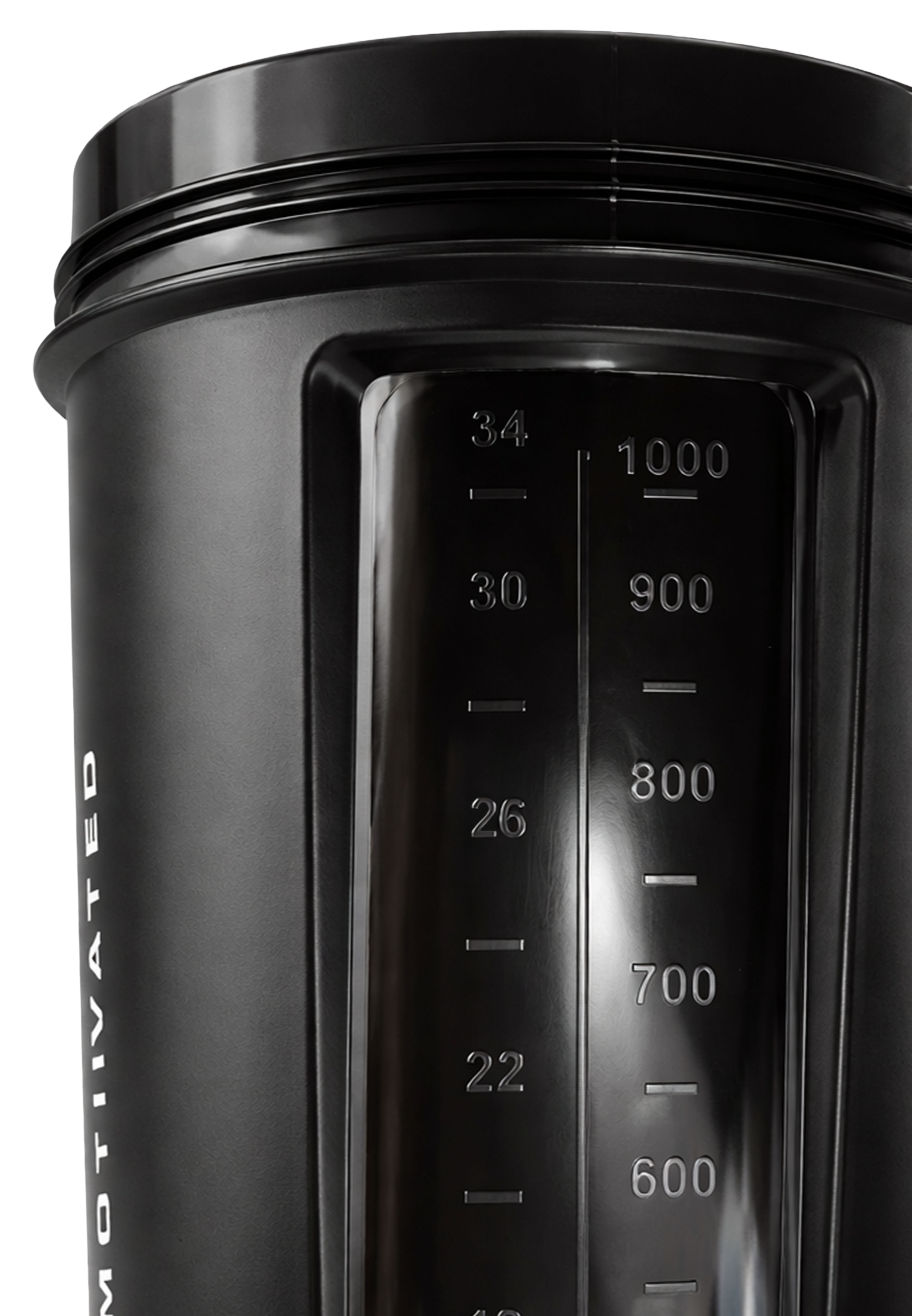 XXL Power Shaker 1000 ml, black/red - 4