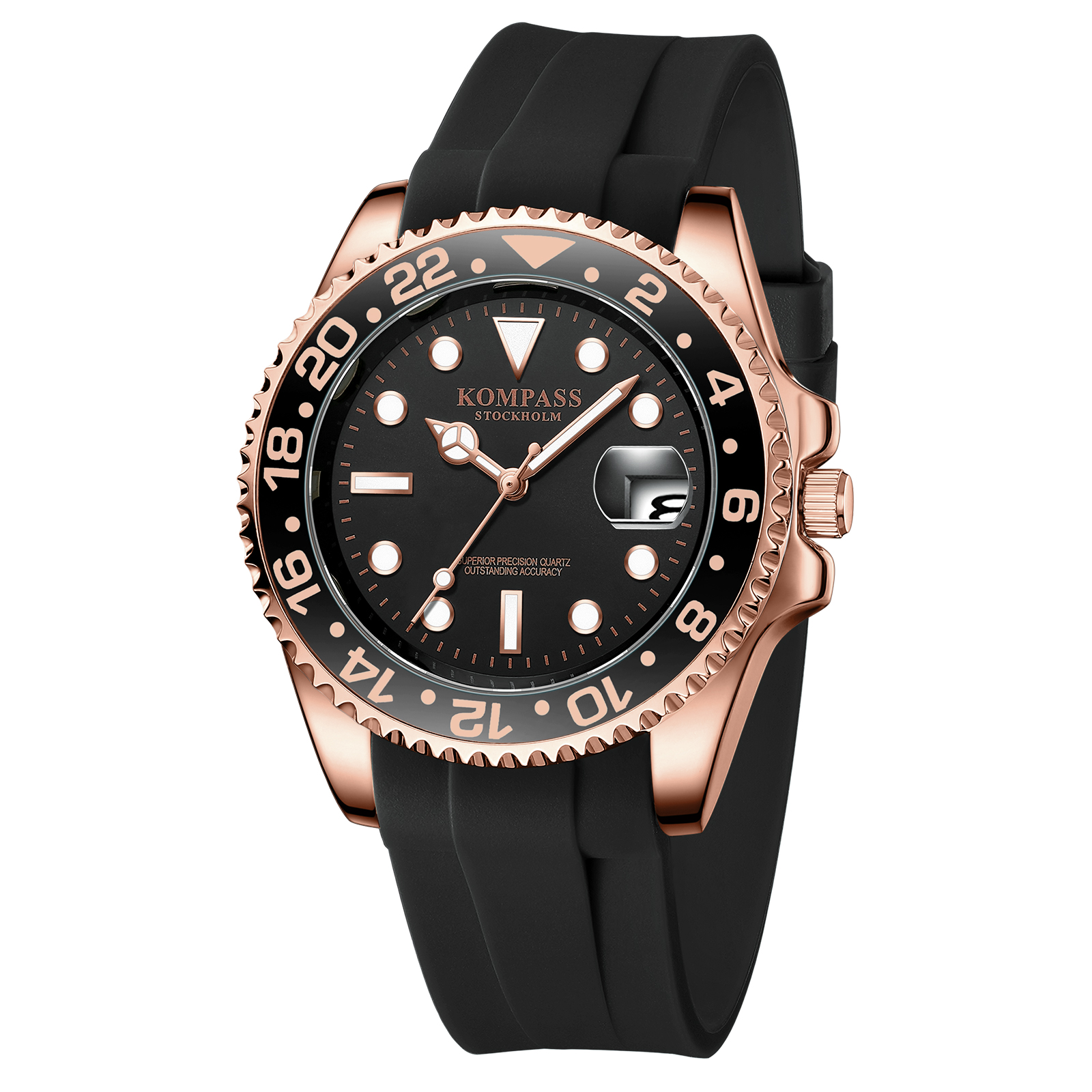 Kompass Grand Voyager Rose Gold Black  - 3