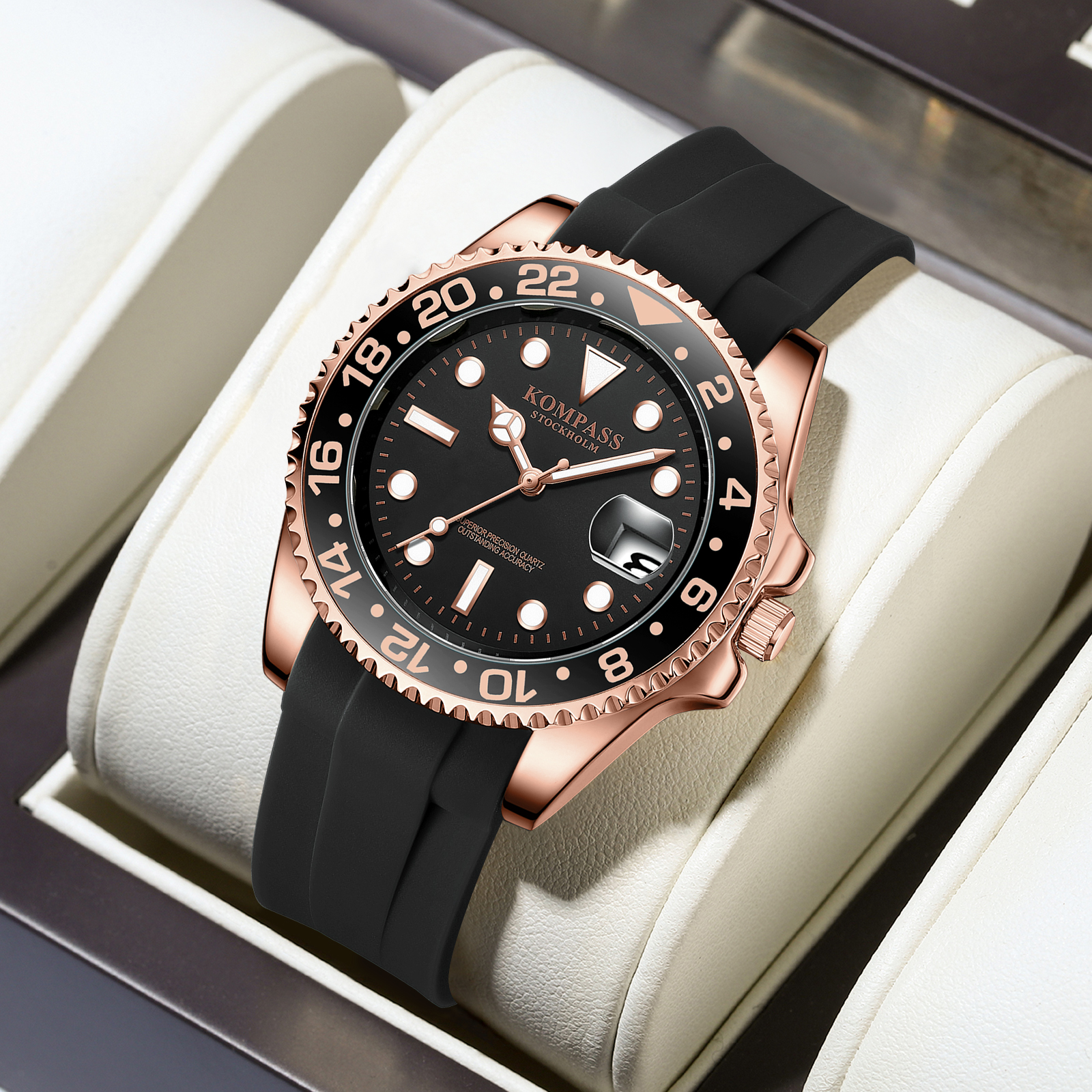 Kompass Grand Voyager Rose Gold Black  - 7