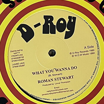 Roman Stewart/Revolutionaries – What You Wanna Do/Rockers Delight