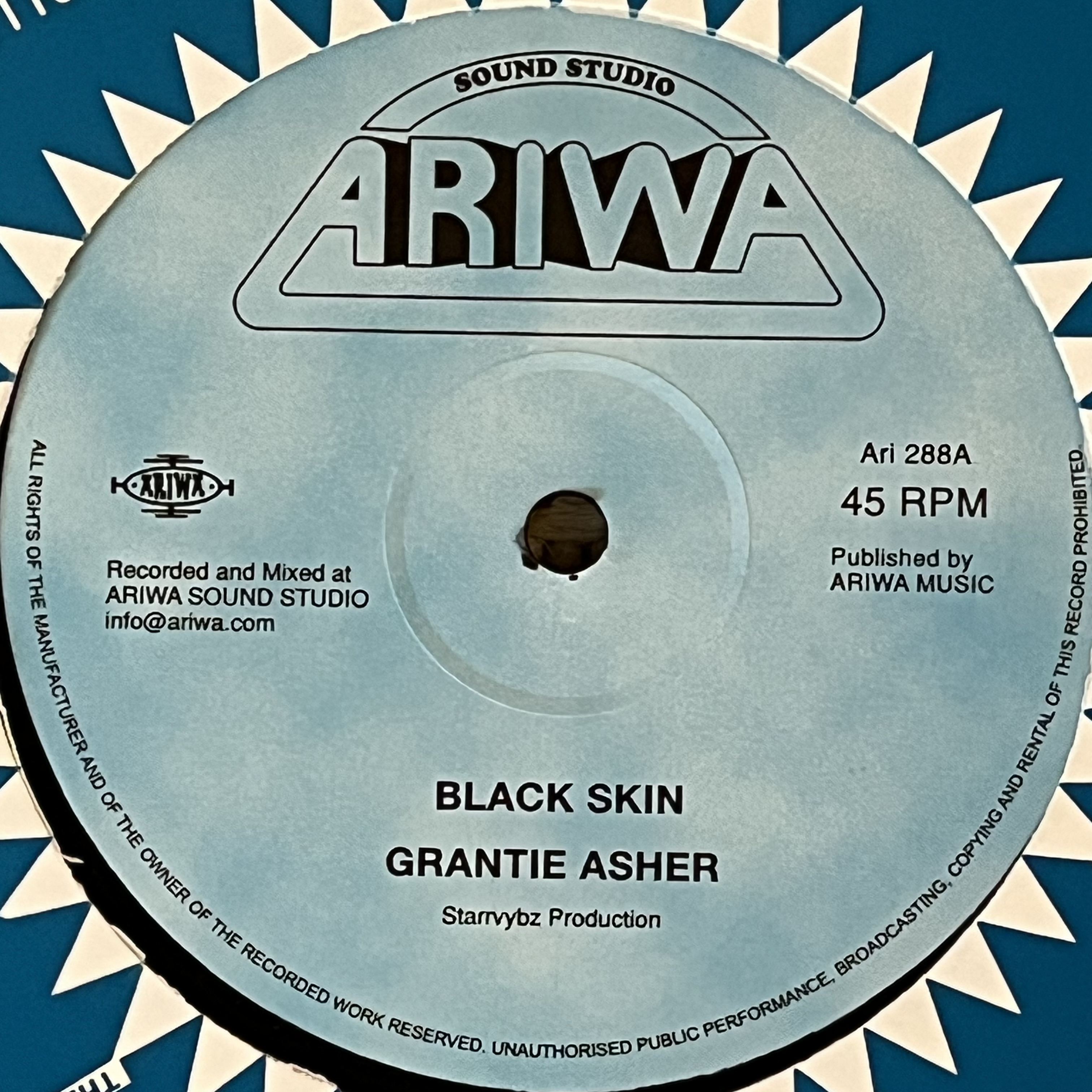 Grantie Asher/Mad Professor – Black Skin/Emancipation Dub