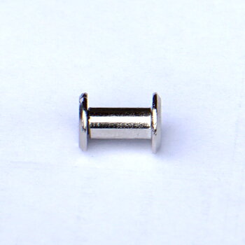 Chicagoskruv / skruvnit, 10 mm, silver