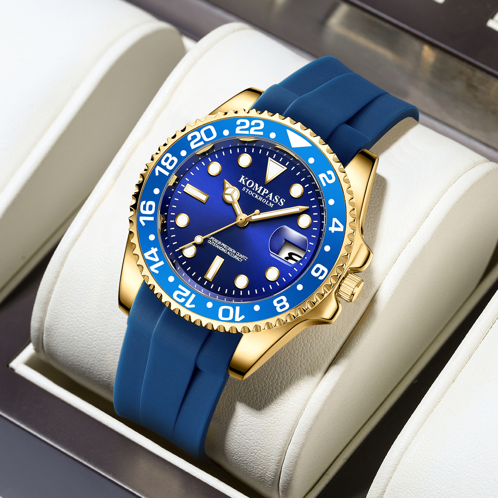 Kompass Grand Voyager Gold Blue - 6