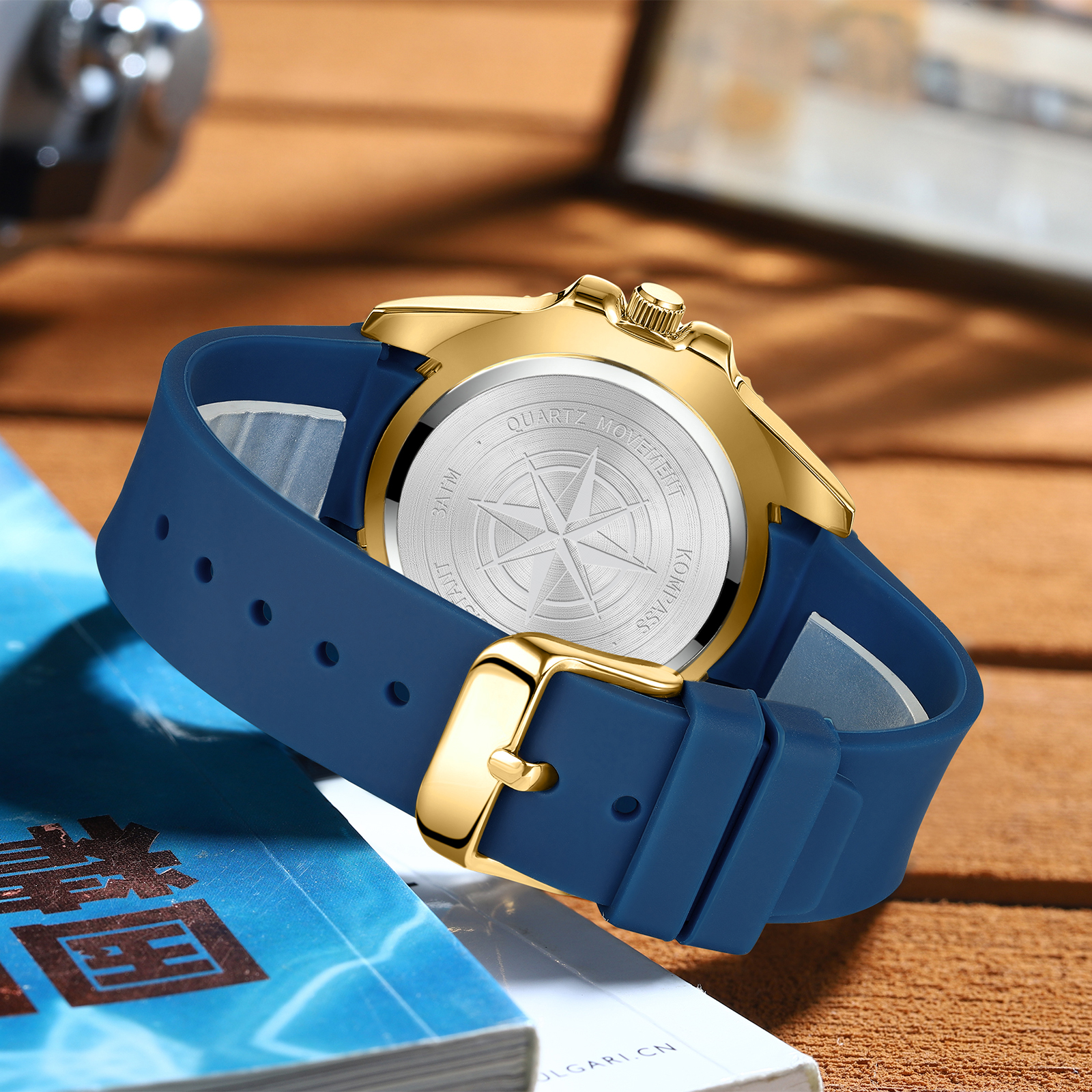 Kompass Grand Voyager Gold Blue - 7