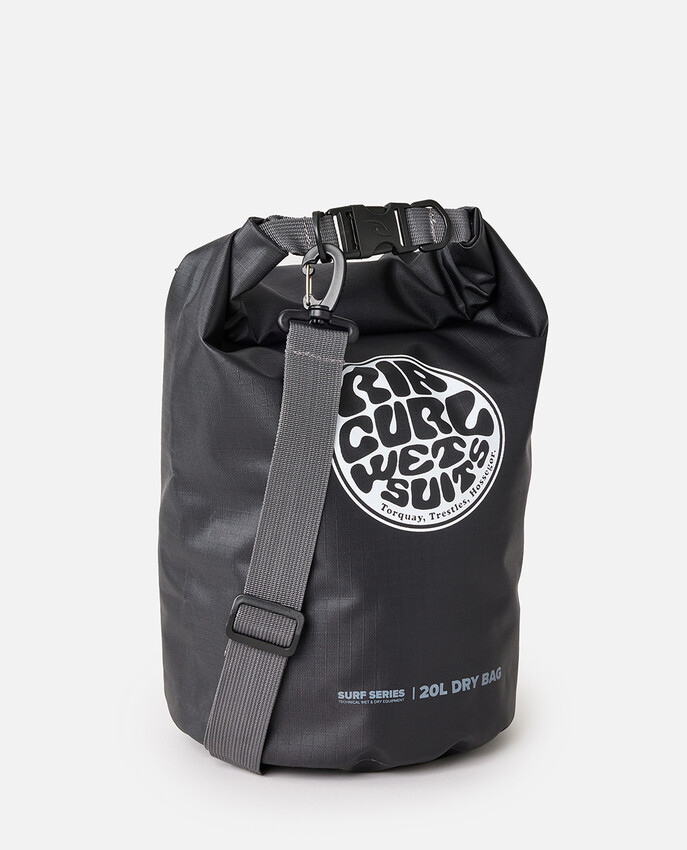 Rip Curl Surf Series Barrel Bag 20L Black/Grey