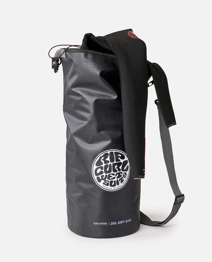 Rip Curl Surf Series Barrel Bag 20L Black/Grey - 4