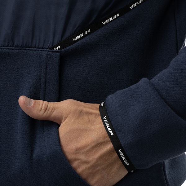 Bauer 1/2 Zip Pullover Hammers Logo - 3