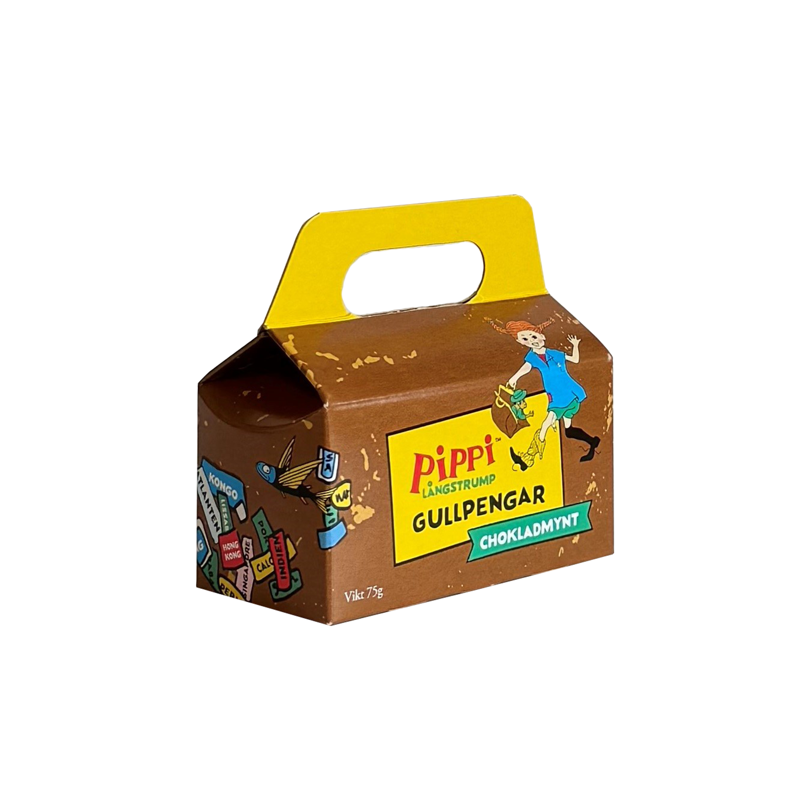 Pippis Kappsäck med chokladpengar