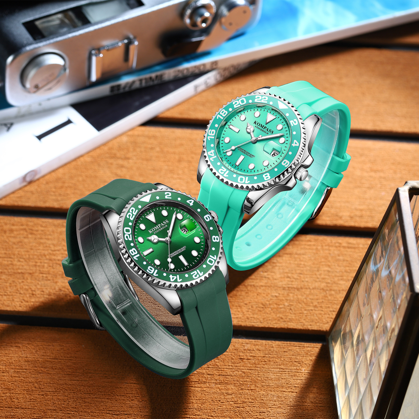 Kompass Grand Voyager Aqua Mint - 9