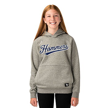 Bauer Ultimate Hoodie Jr Hammers Script