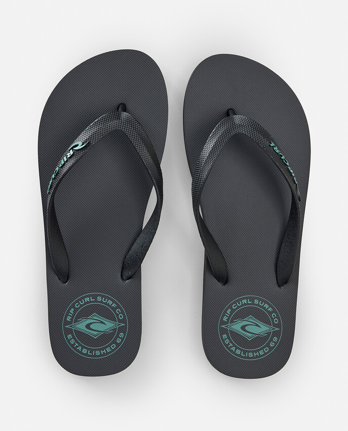 Rip Curl Stapler Bloom Flip-Flop Washed Black - 3