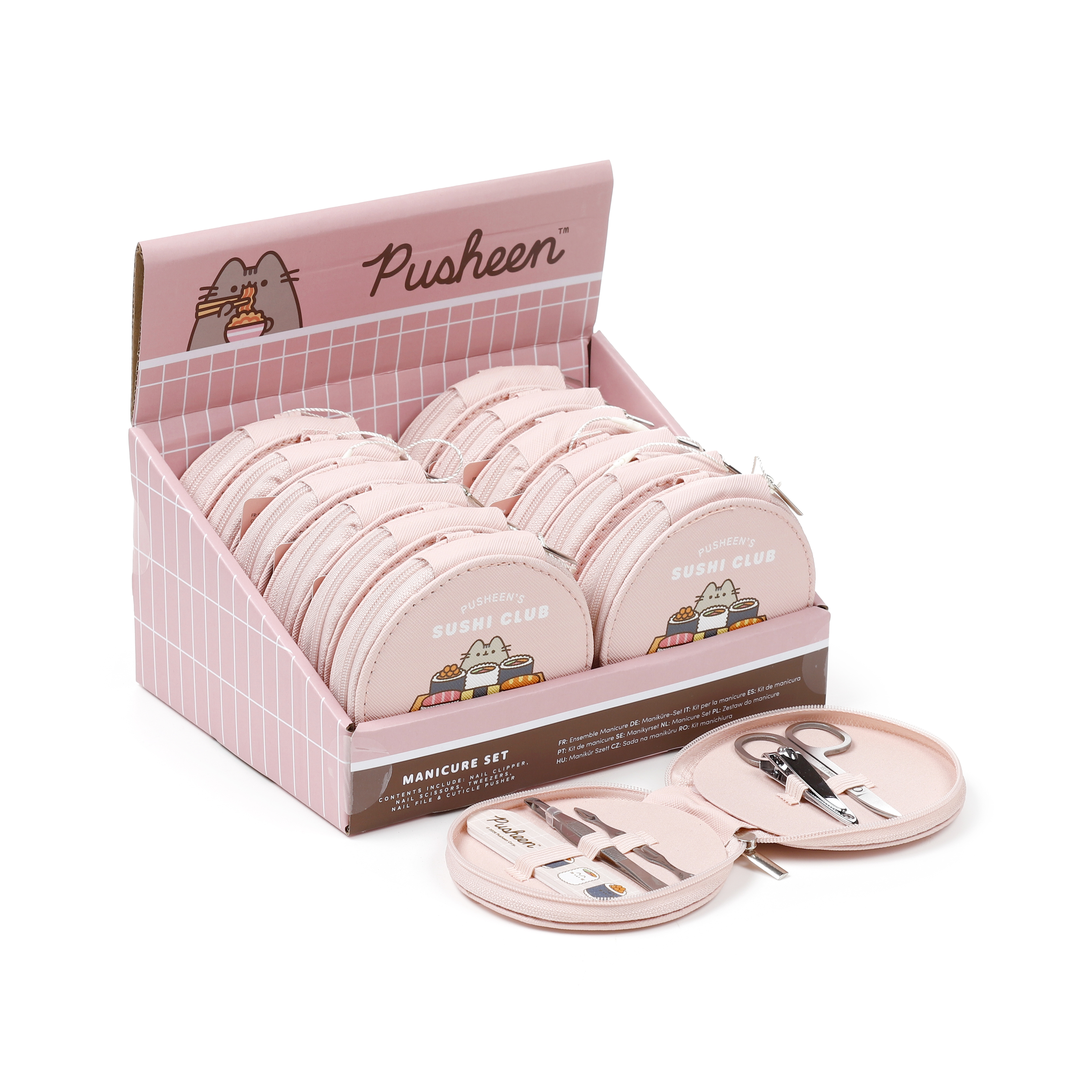 Pusheen the Cat Manikyrset i 5 delar - Sushi Club - 9