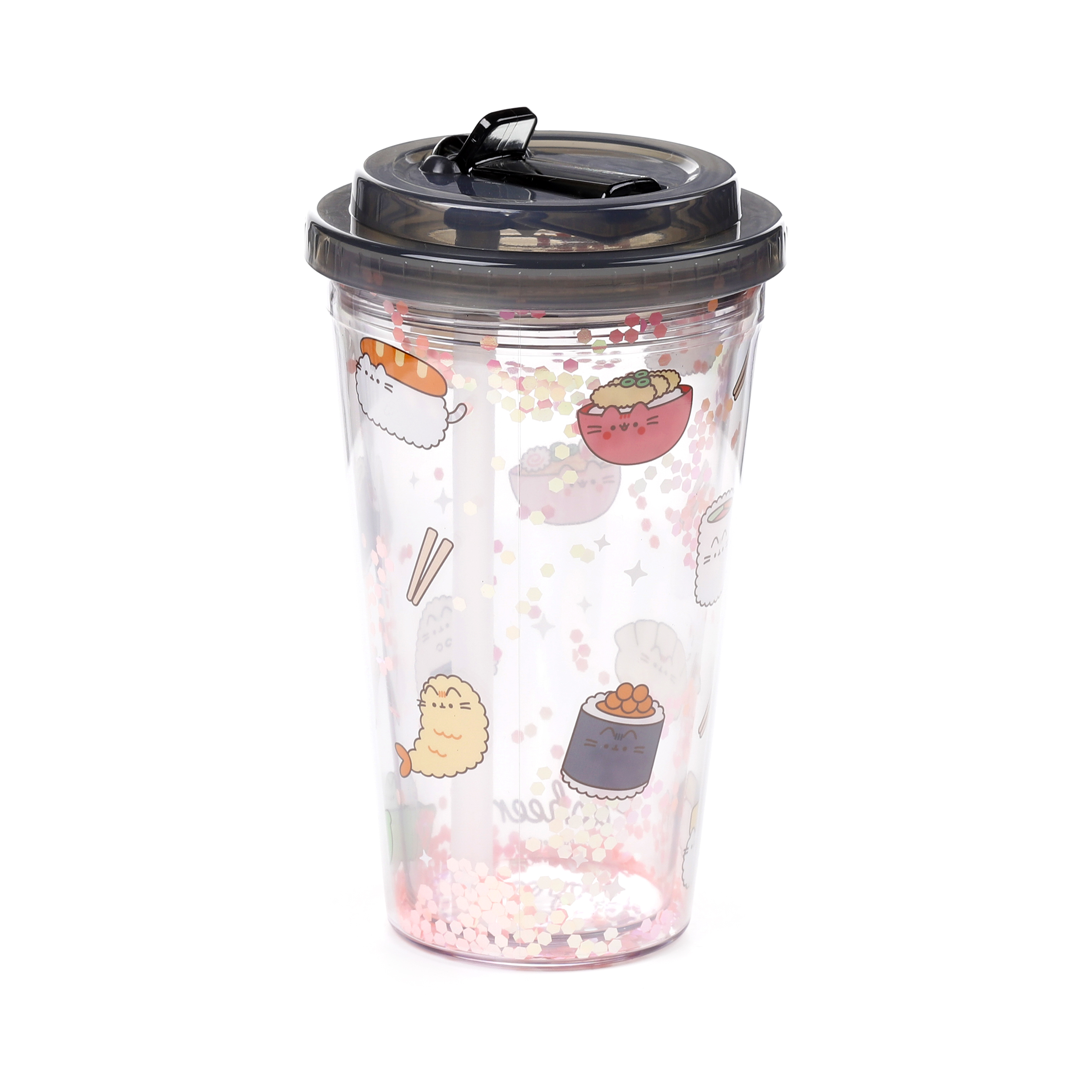 Pusheen the Cat Tumbler med Sugrör 500 ml - Sushi Club - 6
