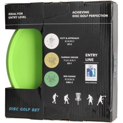 REZO TSUTOMU STARTER DISC GOLF 3-PACK SET - 3
