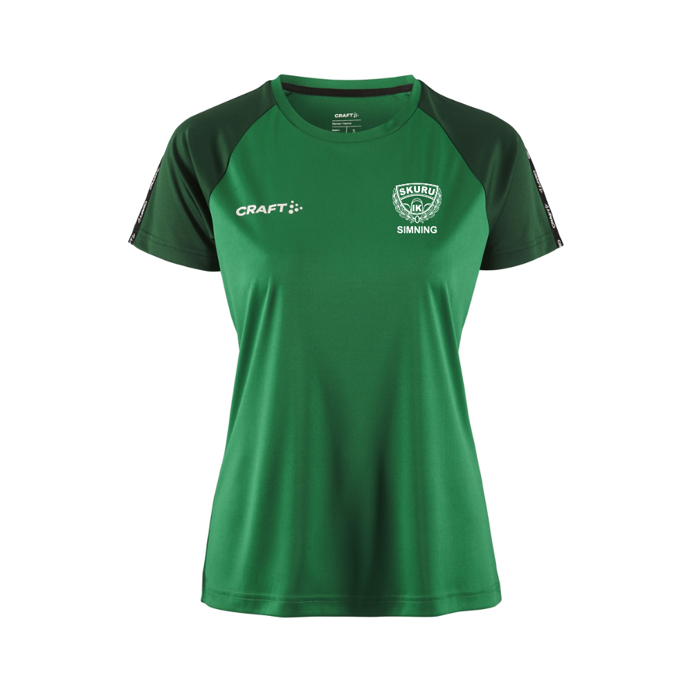 Träningst-shirt, dam .