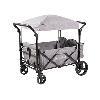 Barnbuss BabyTrold Fun - Grå
