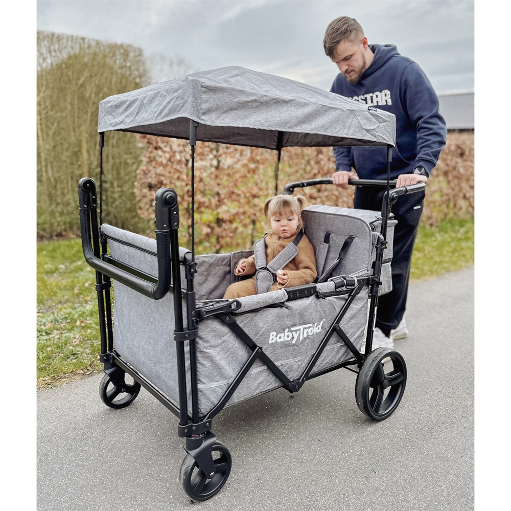 Barnbuss BabyTrold Fun - Grå - 5