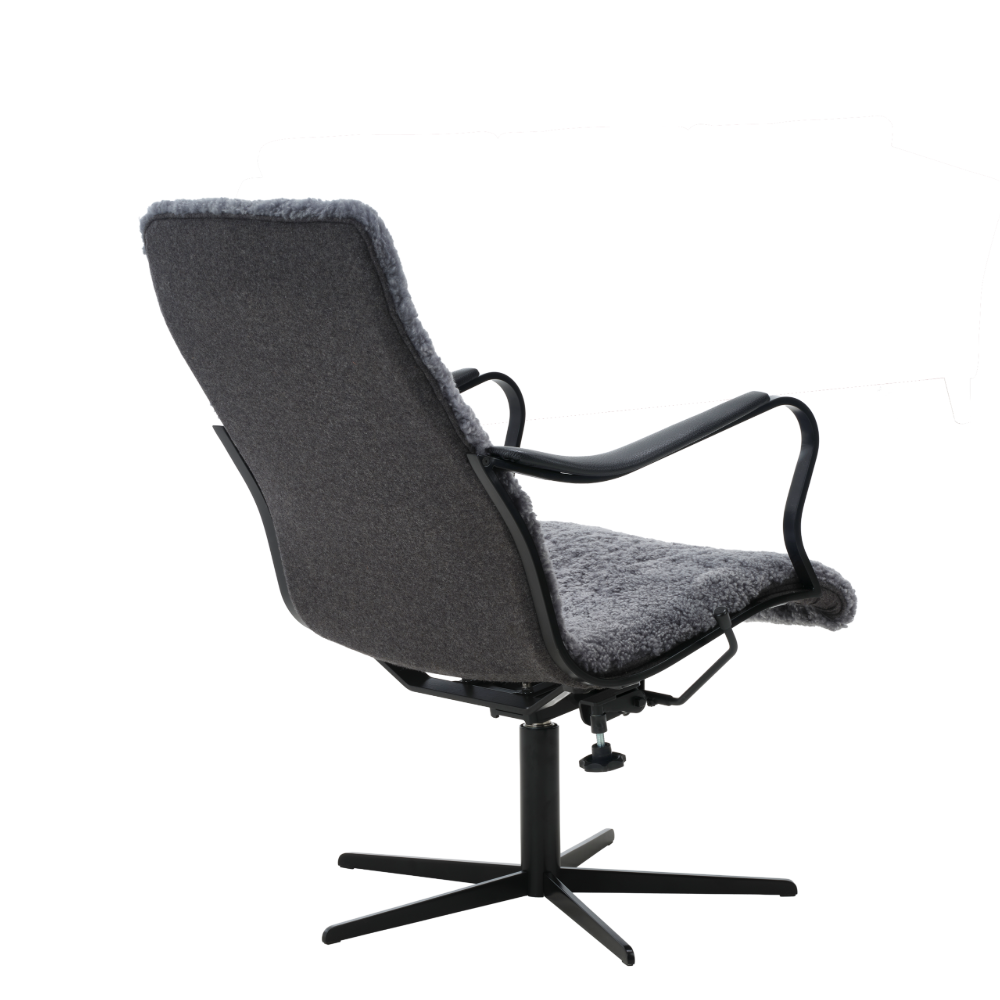 Chic Low Armchair (Metal/Sheepskin) - Package price - Bröderna Anderssons - 3