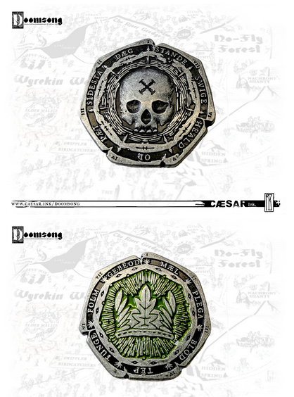 Doomsong RPG Metal Doomcoin