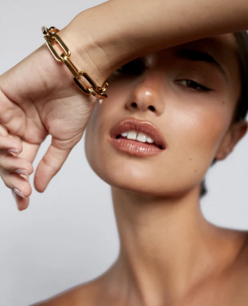 Golden Link Armband