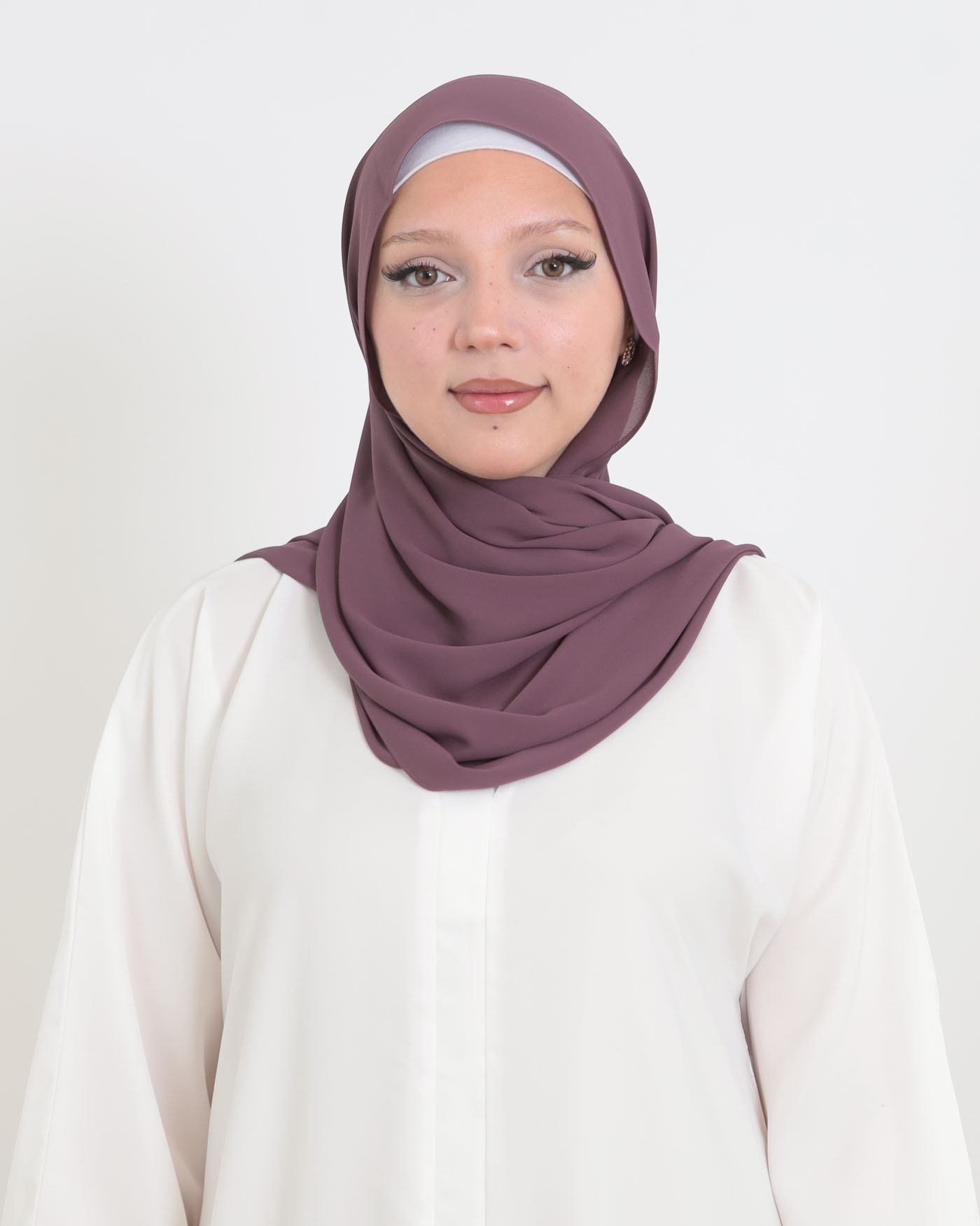 Korean Chiffon Hijab - Violet