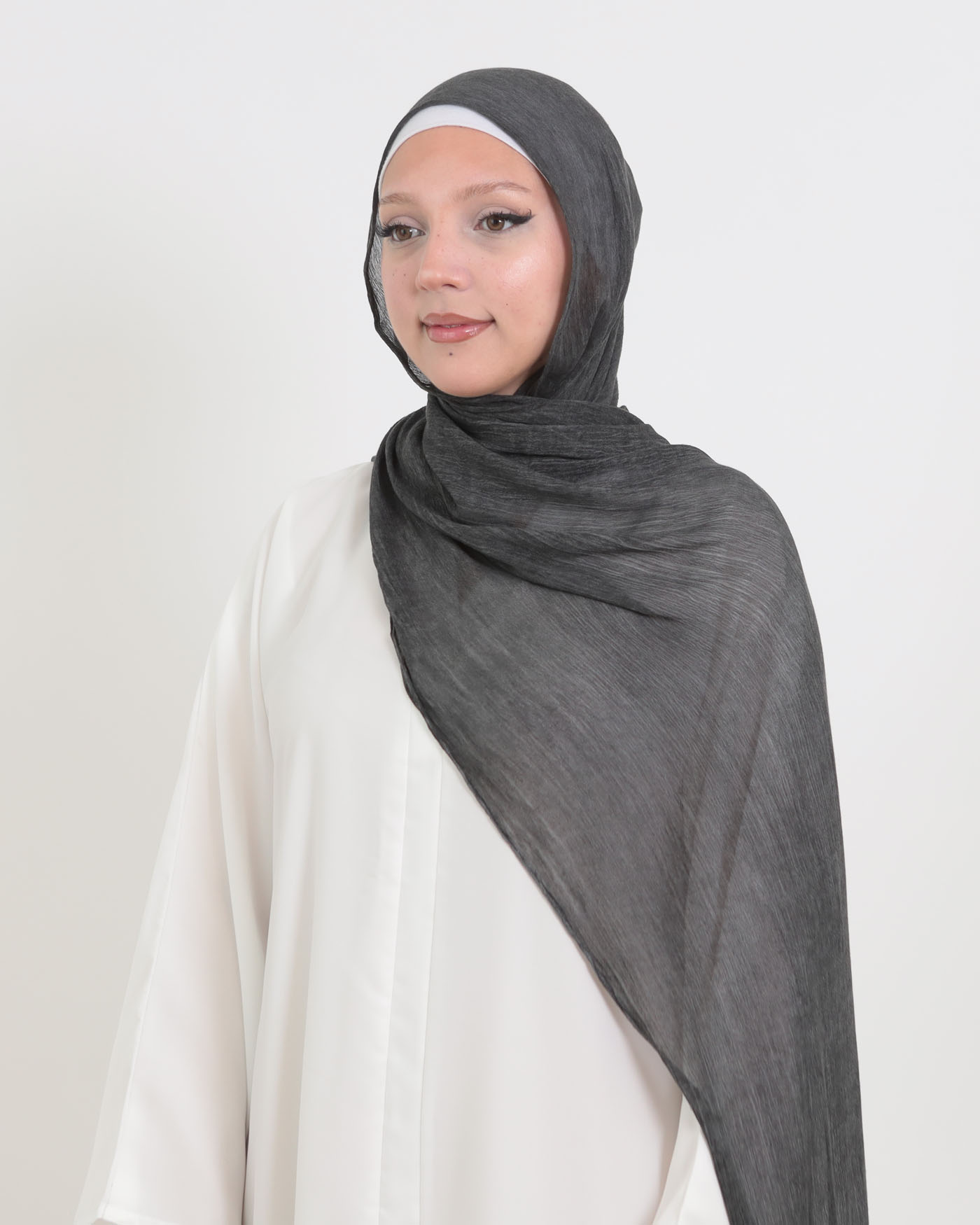 Hijab - Rayon Viskos - Svart