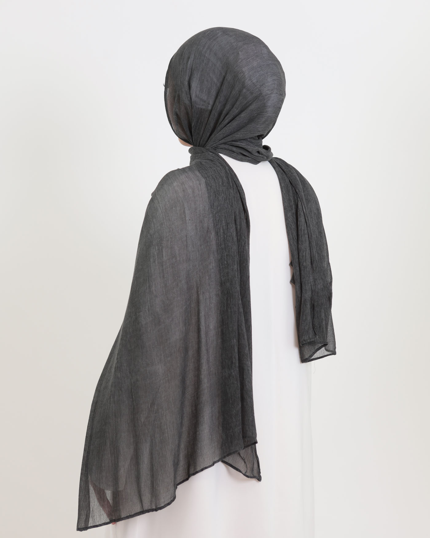 Hijab - Rayon Viskos - Svart - 2