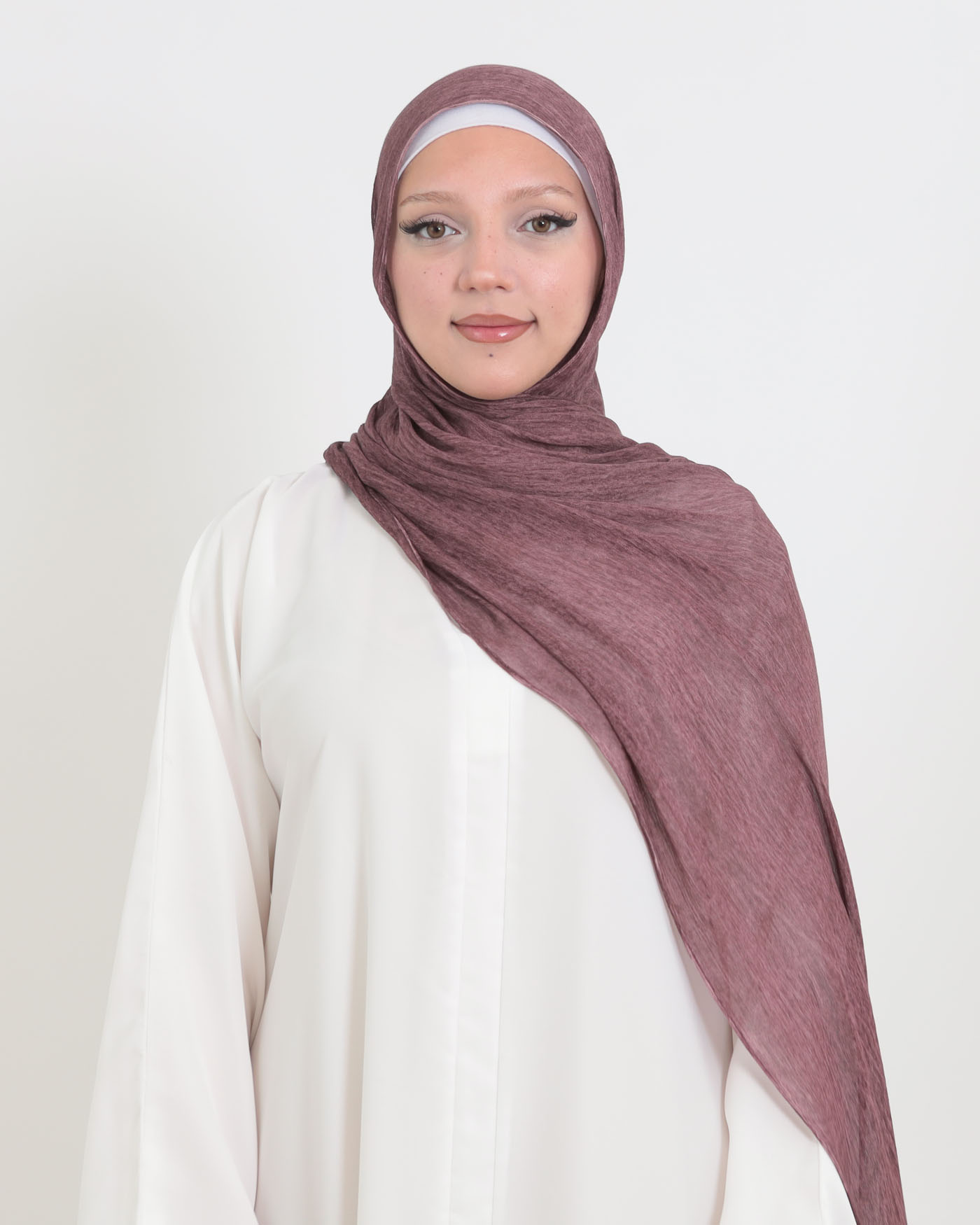 Hijab - Rayon Viscose - Wine Red - 3