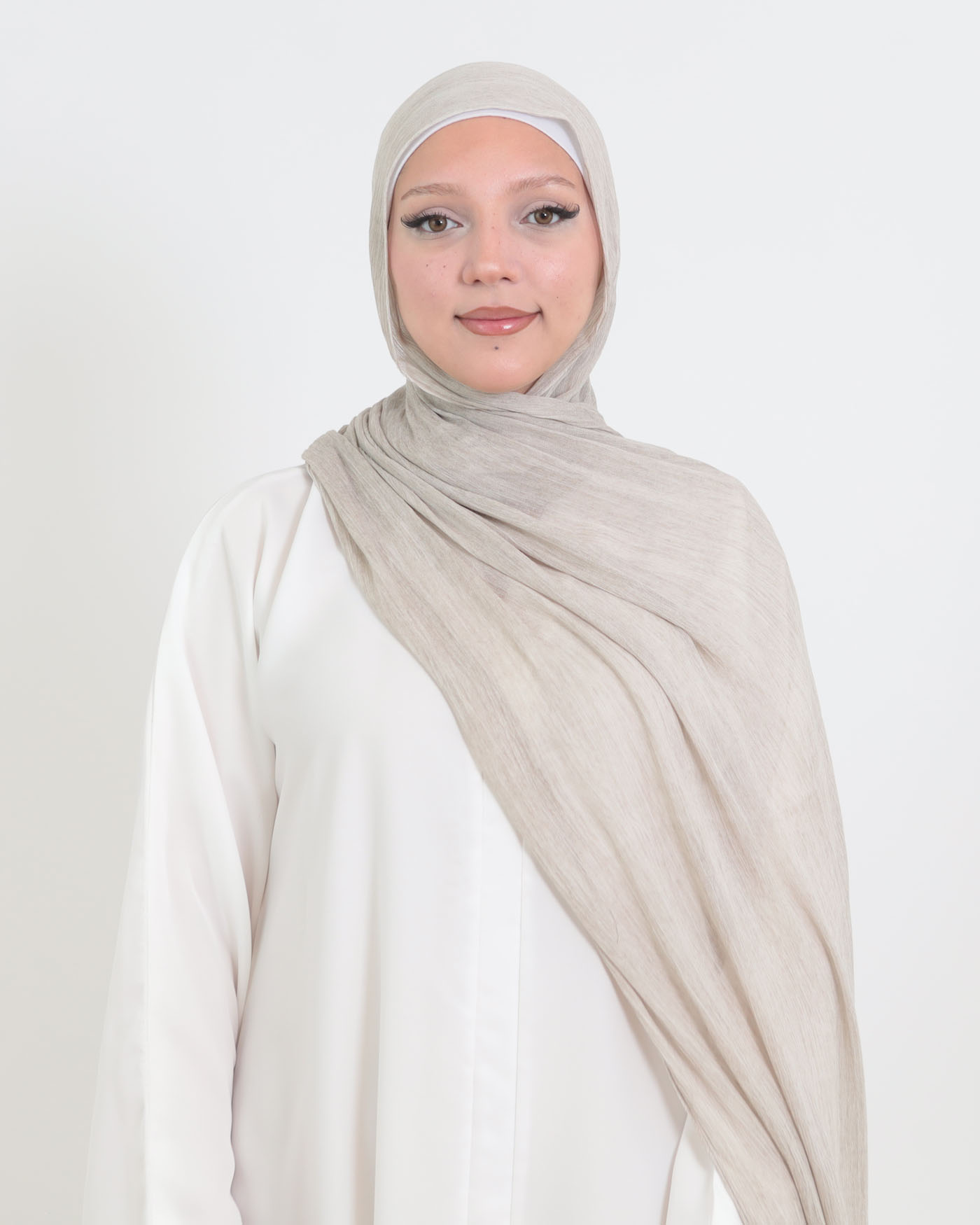 Hijab - Rayon Viscose - Pearl White - 3