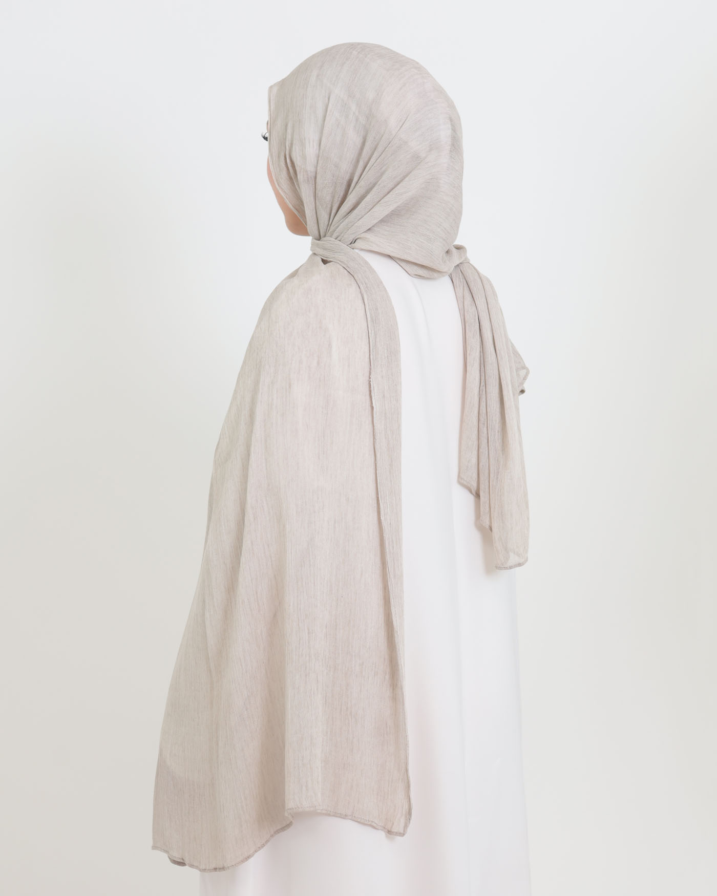 Hijab - Rayon Viscose - Pearl White - 2