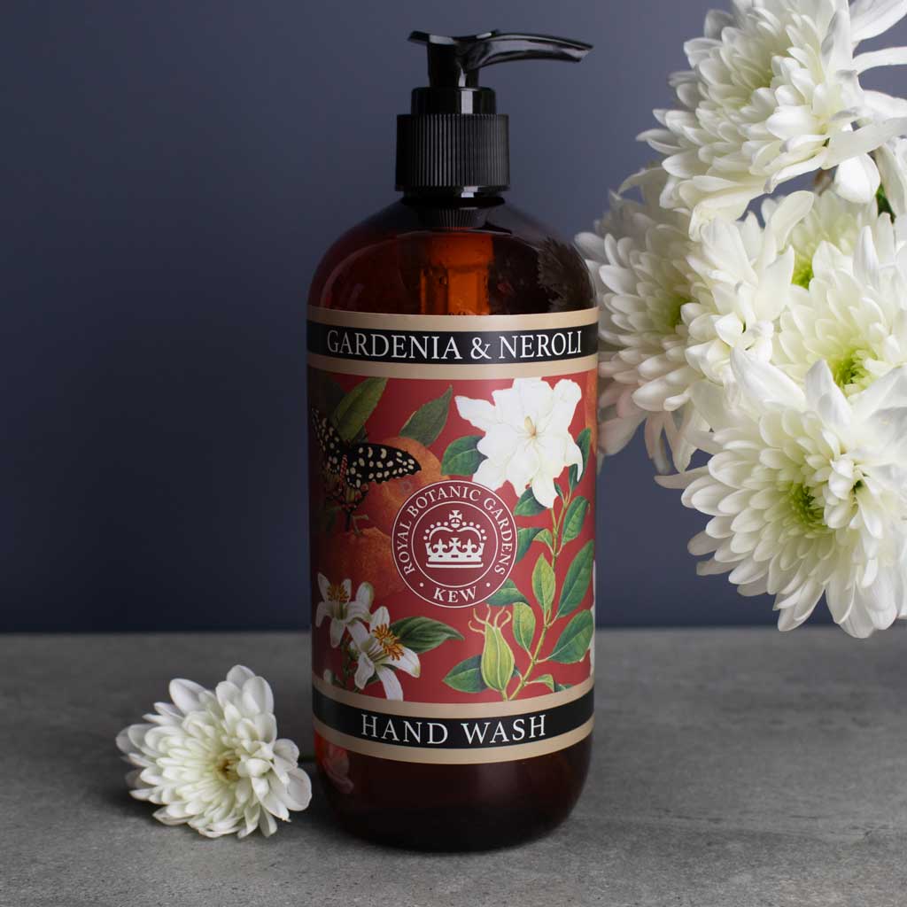Gardenia & Neroli Flytande Tvål (500 ml) - Kew Gardens