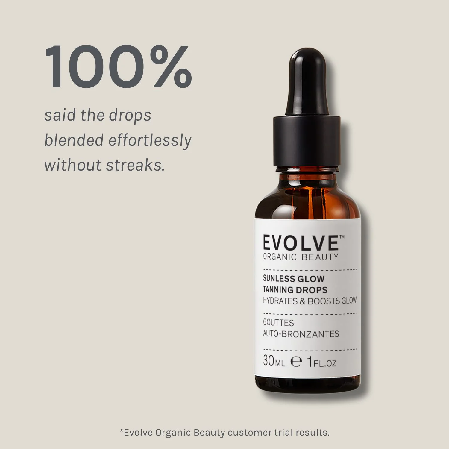 EVOLVE Sunless Glow Tanning Drops 30ml - 6