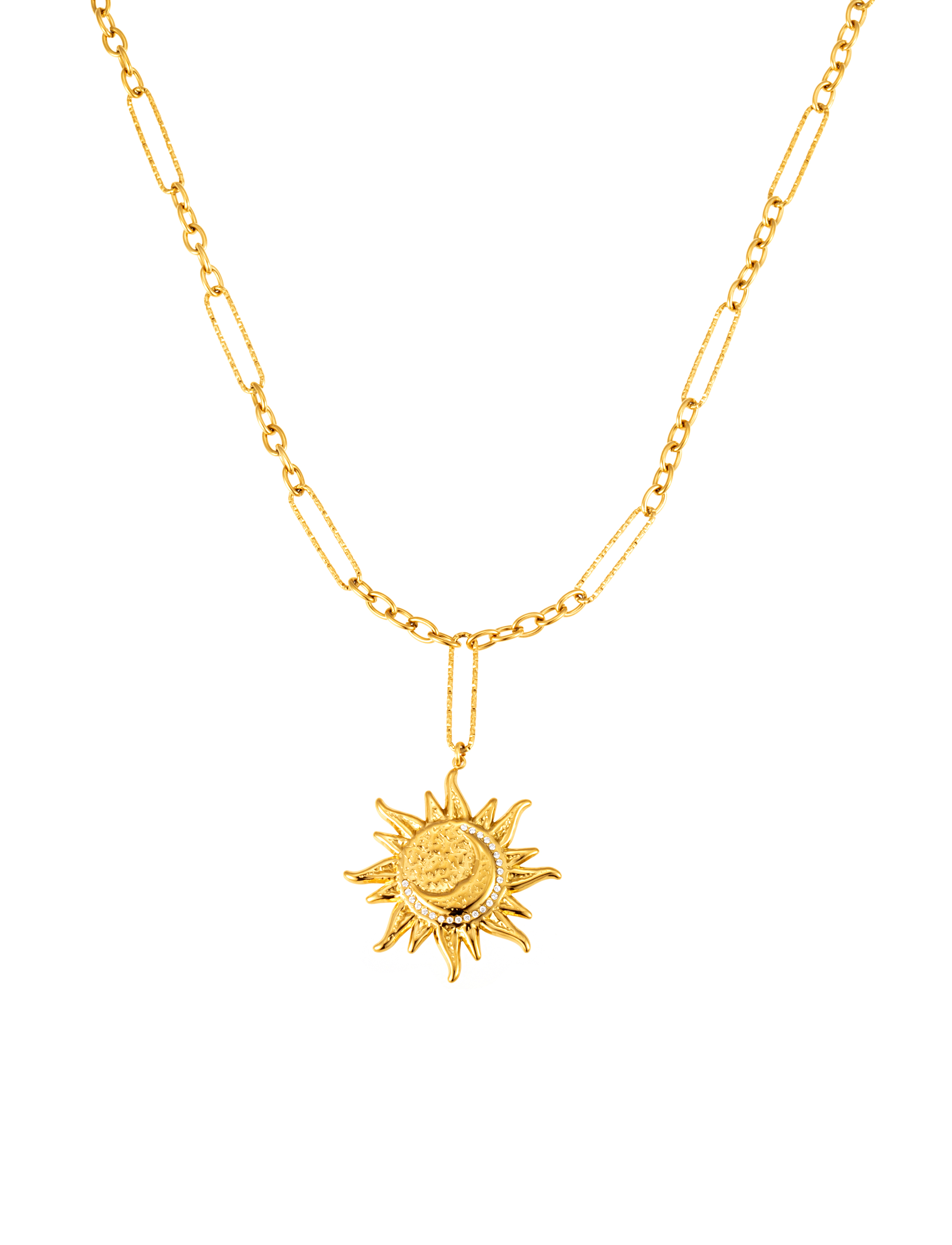 Sun sparkle necklace chain