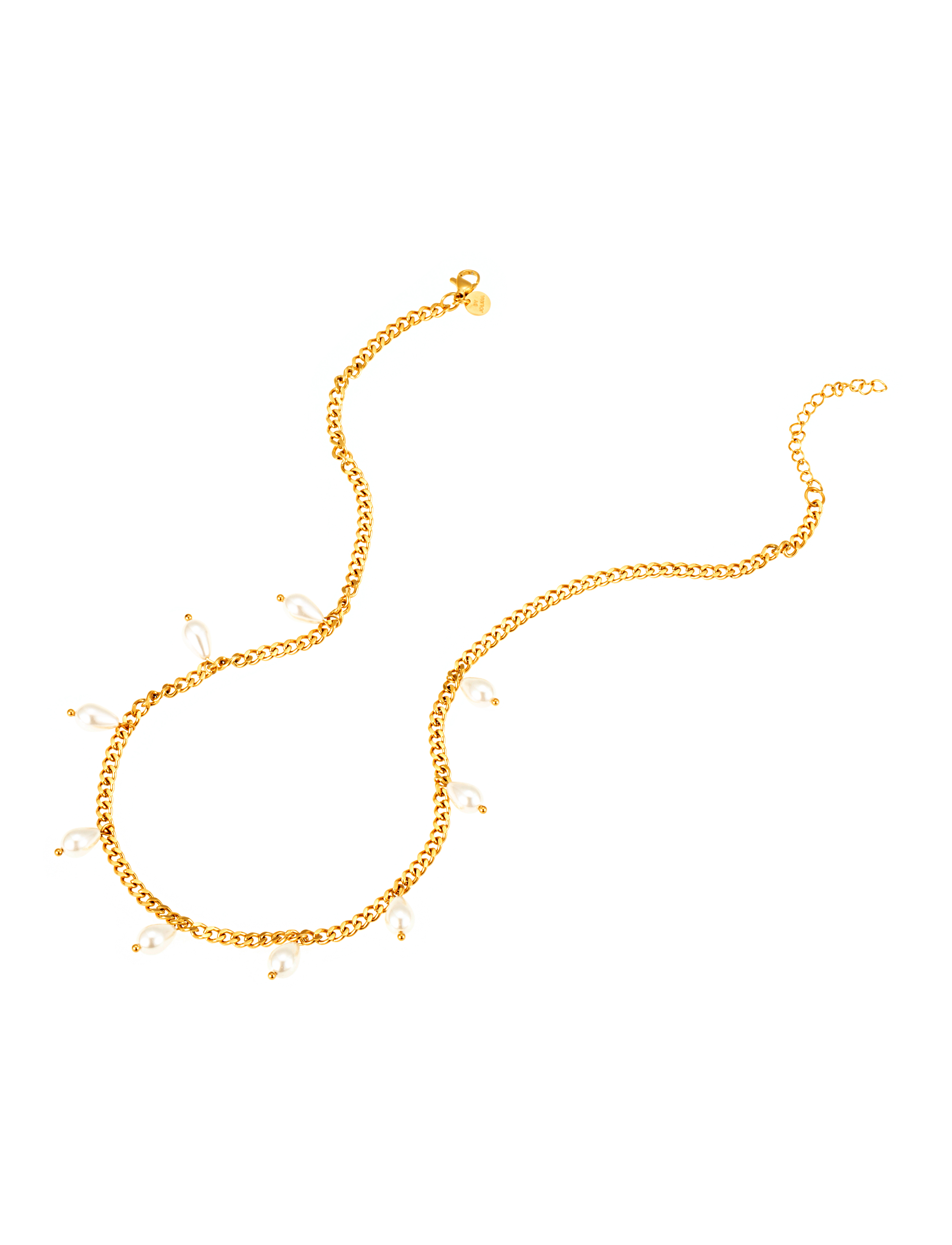 Sanremo charm necklace gold - 3
