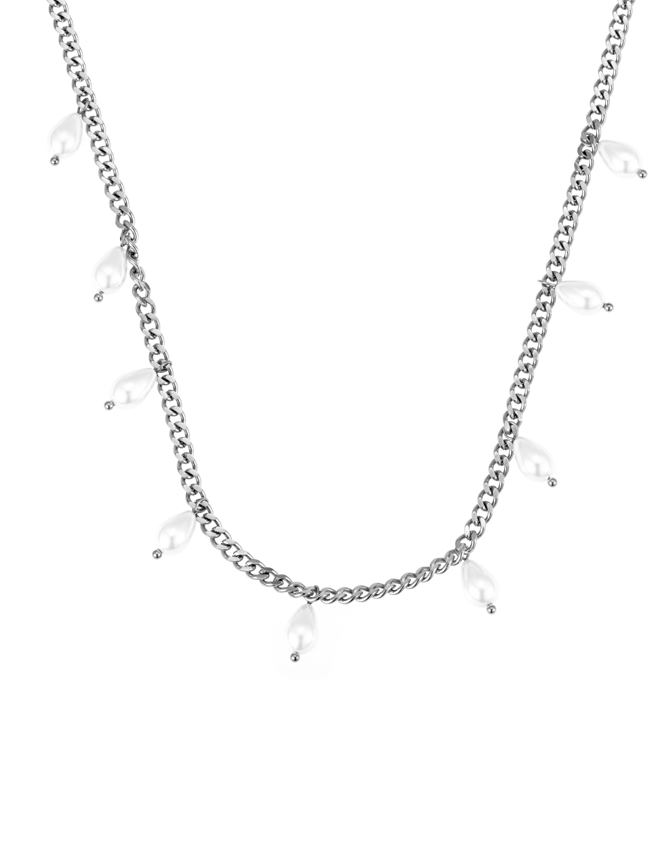 Sanremo charm necklace steel