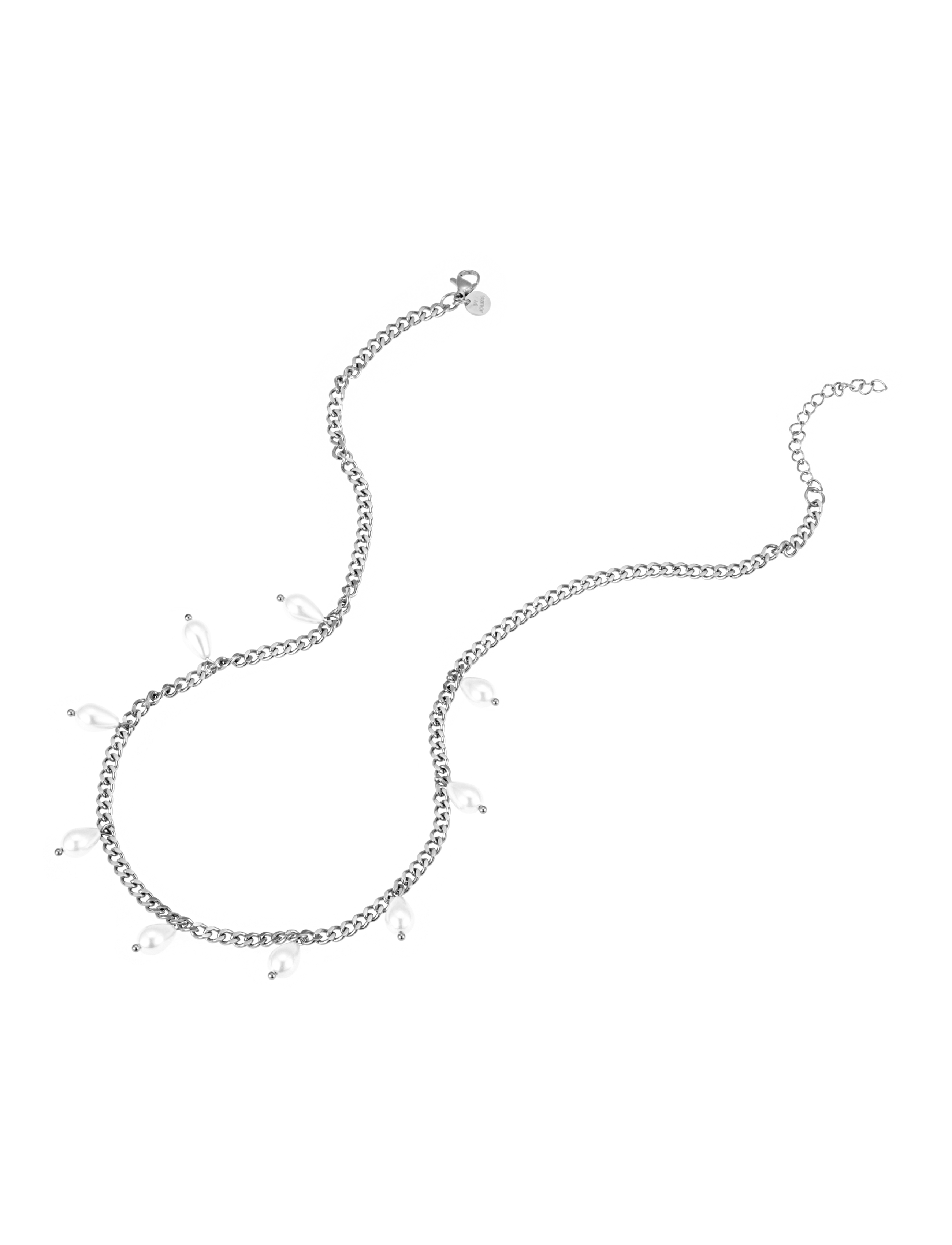 Sanremo charm necklace steel - 3
