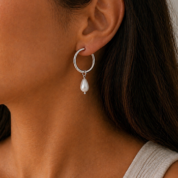 Sanremo earring large steel